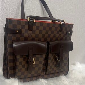 Louis Vuitton Damier Canvas Uzes Tote Bag